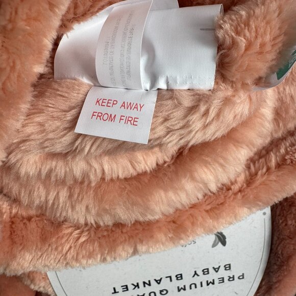 Oh So Soft Premium Quality Heavyweight Baby Blanket 30 x 40 Pink - Picture 10 of 11